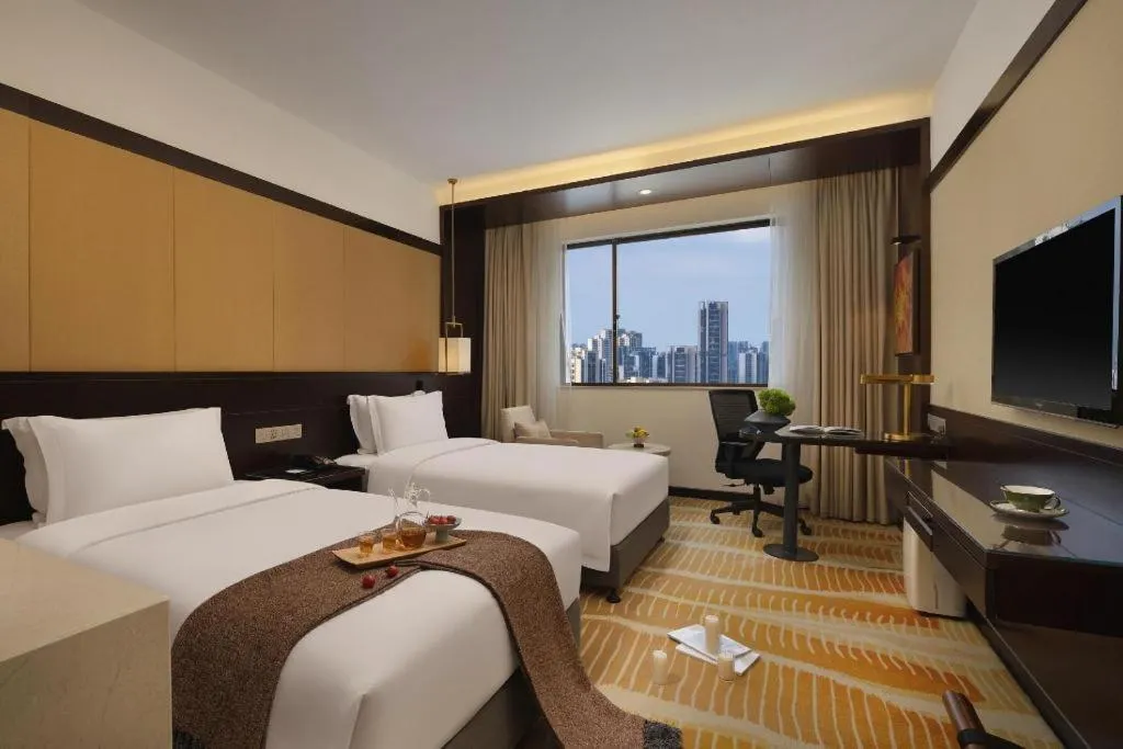 Bed in BaoHua Harbour View Hotel