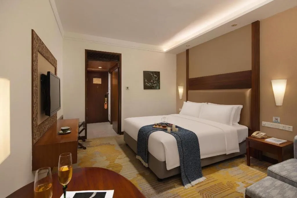 Bed in BaoHua Harbour View Hotel