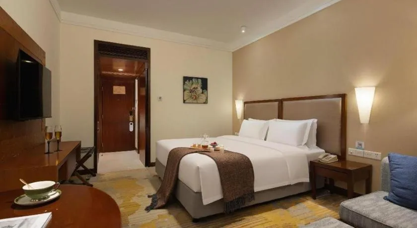 Bed in BaoHua Harbour View Hotel