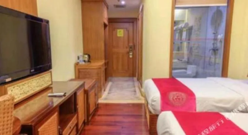 Bed in Kunming Tailong Hongrui Hotel