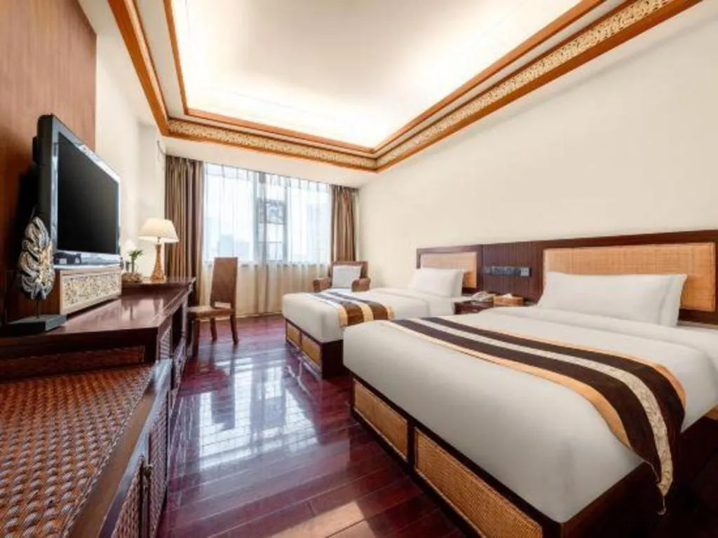 Bed in Kunming Tailong Hongrui Hotel