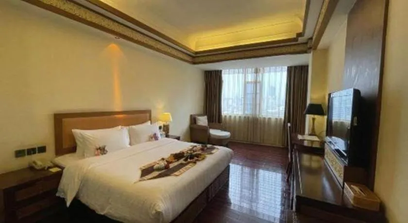 Bed in Kunming Tailong Hongrui Hotel