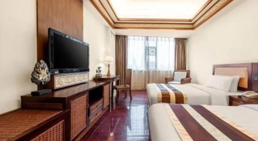 Bed in Kunming Tailong Hongrui Hotel