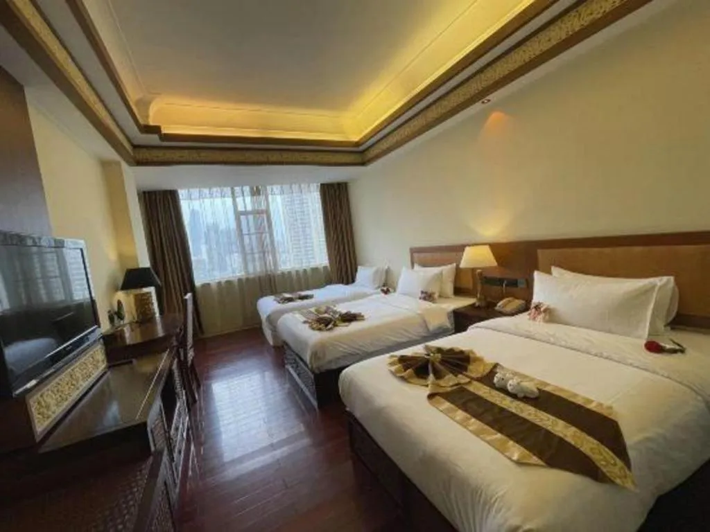 Bed in Kunming Tailong Hongrui Hotel