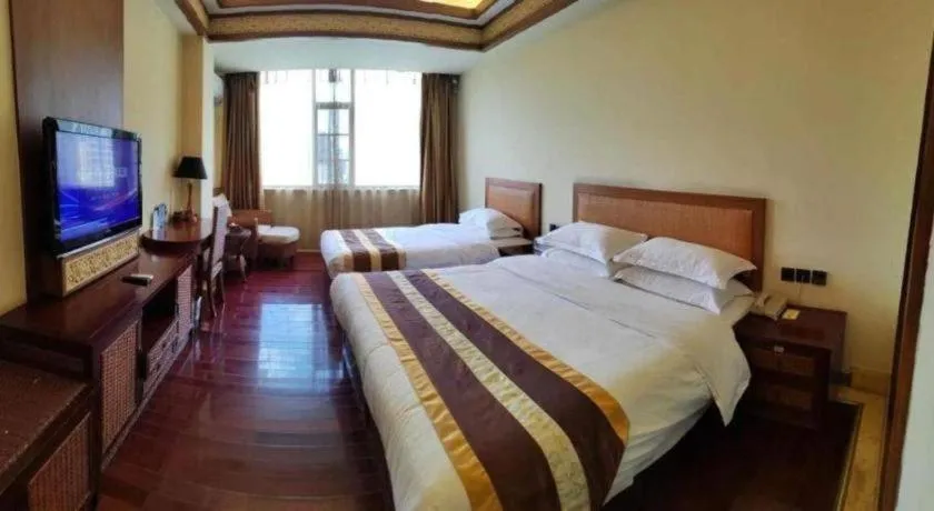 Bed in Kunming Tailong Hongrui Hotel