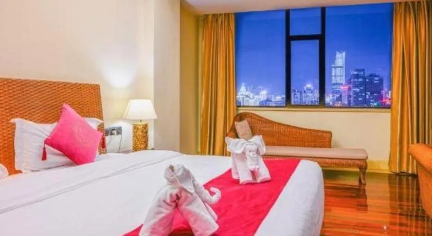 Bed in Kunming Tailong Hongrui Hotel