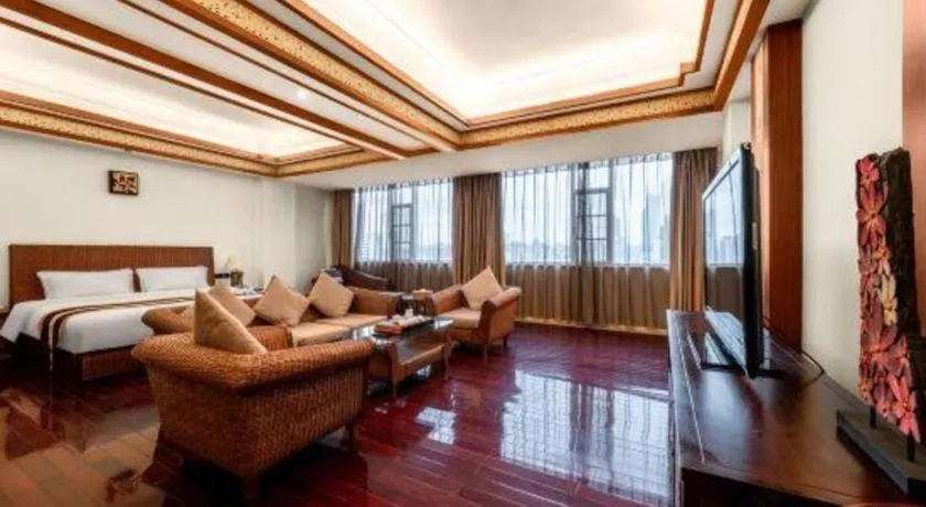 Bed in Kunming Tailong Hongrui Hotel