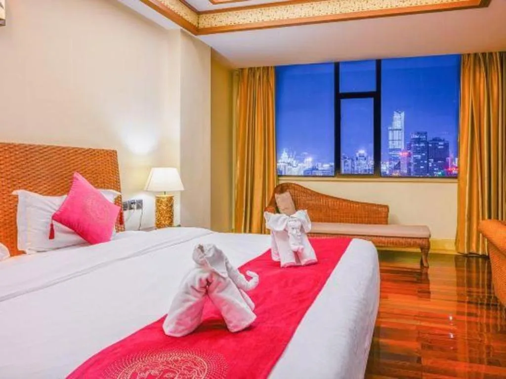 Bed in Kunming Tailong Hongrui Hotel