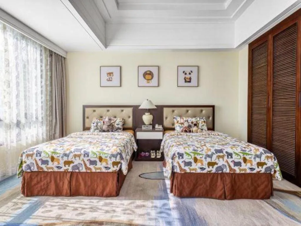 Bed in Hainan Junhua Haiyi Hotel