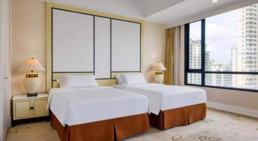 Bed in Hainan Junhua Haiyi Hotel