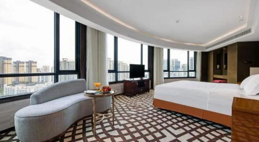 Bed in Hainan Junhua Haiyi Hotel