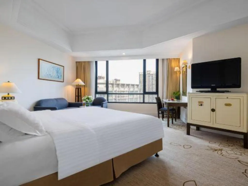 Bed in Hainan Junhua Haiyi Hotel