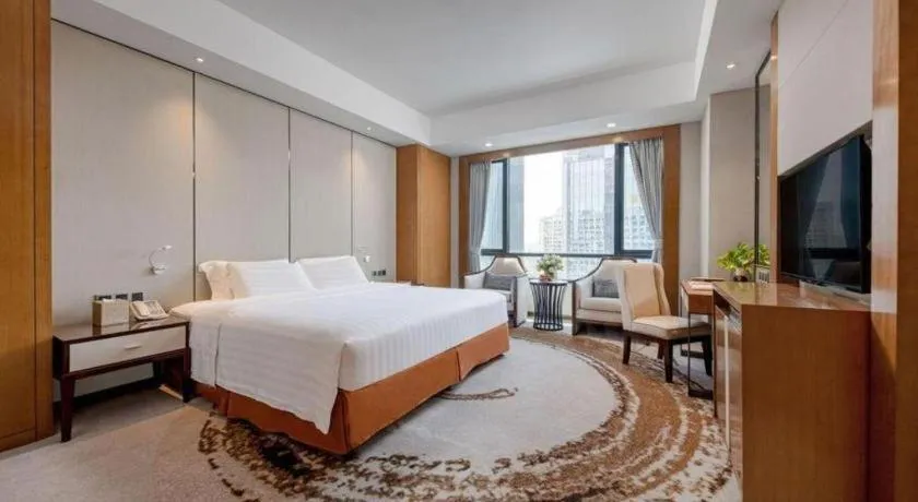 Bed in Hainan Junhua Haiyi Hotel