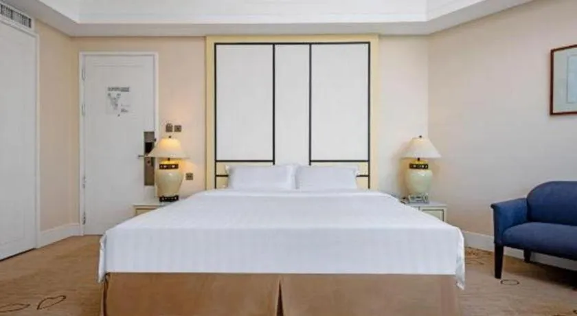 Bed in Hainan Junhua Haiyi Hotel