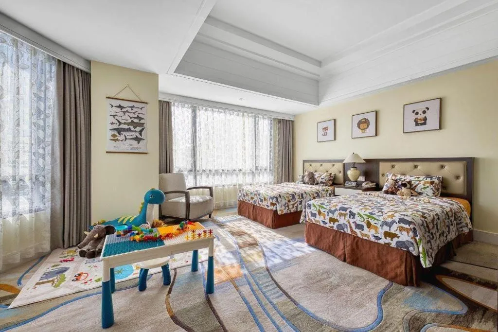 Bed in Hainan Junhua Haiyi Hotel