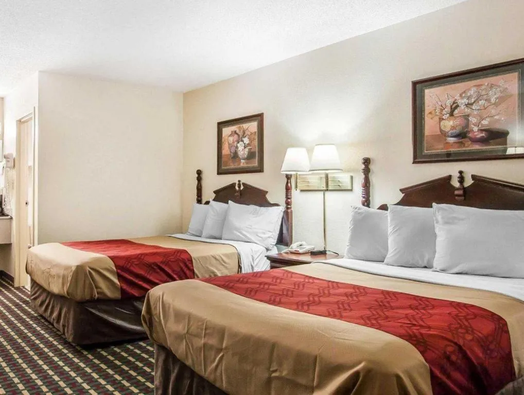 Bed in Econo Lodge Inn & Suites Tuscaloosa I-20