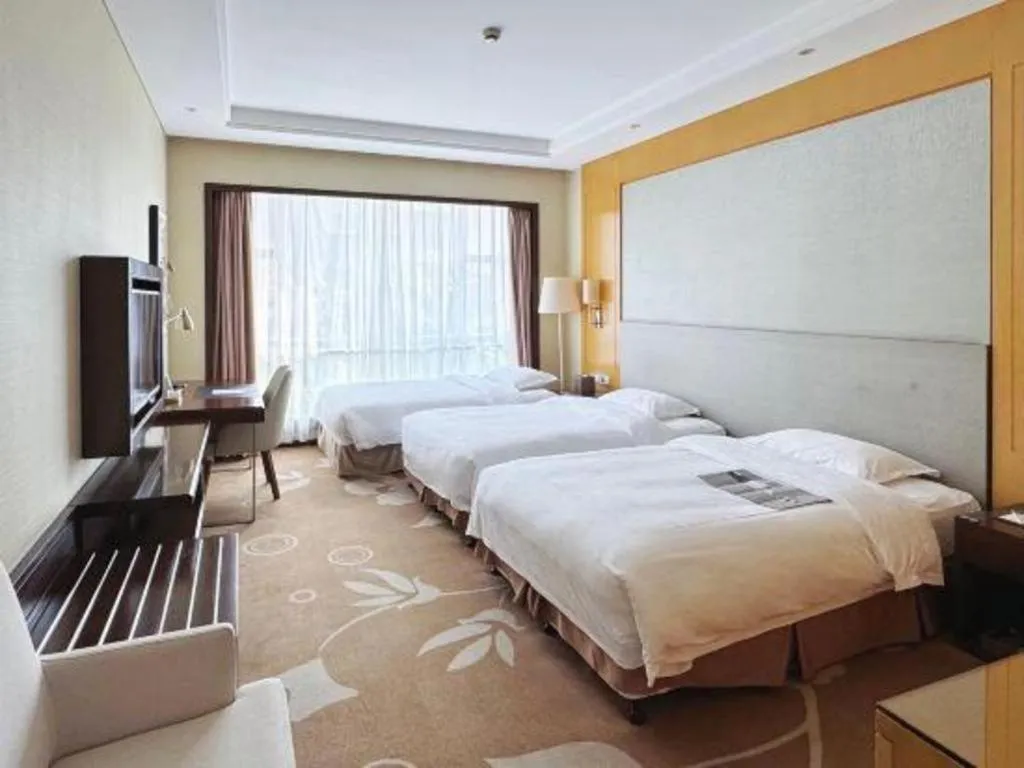 Bed in Fliport Garden Hotel Xiamen Airport