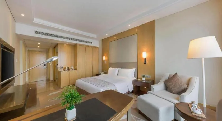 Bed in Fliport Garden Hotel Xiamen Airport
