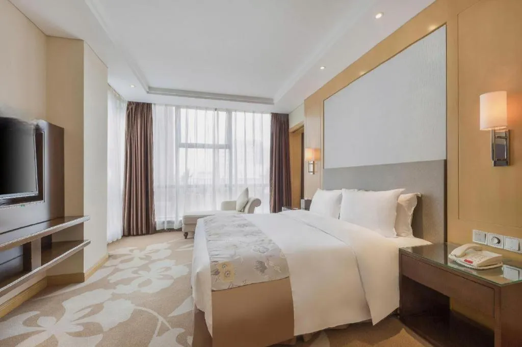 Bed in Fliport Garden Hotel Xiamen Airport