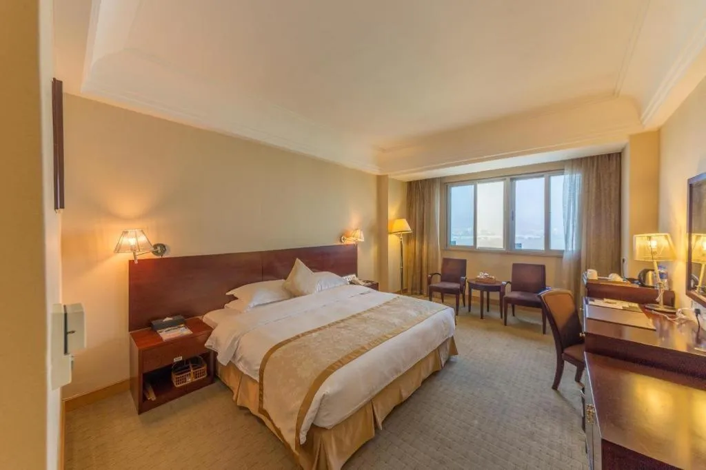 Bed in Fliport Garden Hotel Xiamen Airport