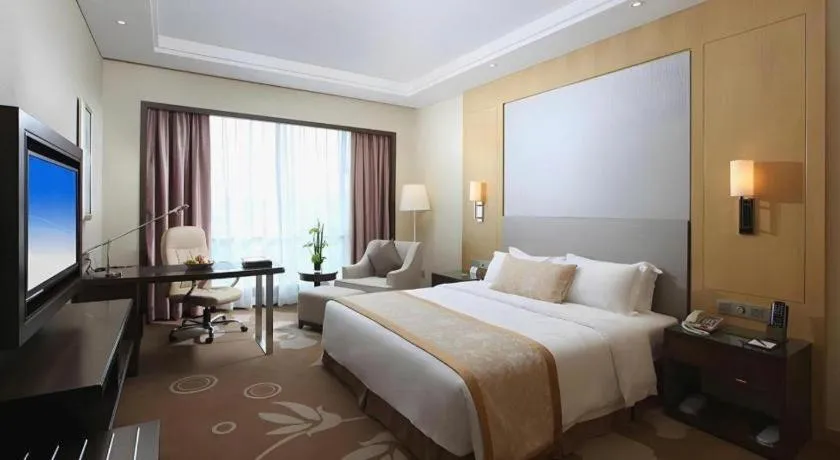 Bed in Fliport Garden Hotel Xiamen Airport