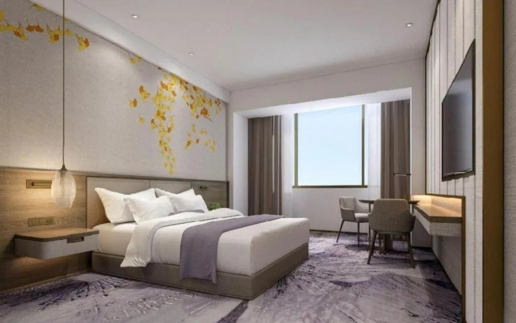 Bed in Fliport Garden Hotel Xiamen Airport