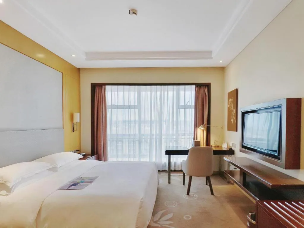Bed in Fliport Garden Hotel Xiamen Airport