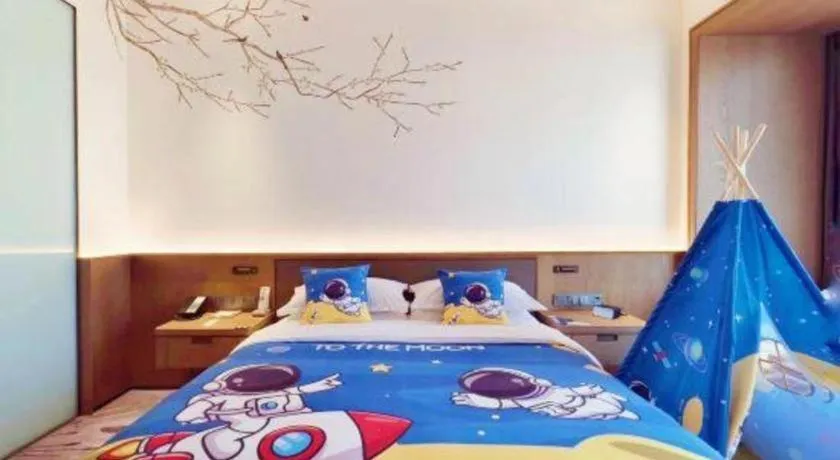 Bed in Fliport Garden Hotel Xiamen Airport