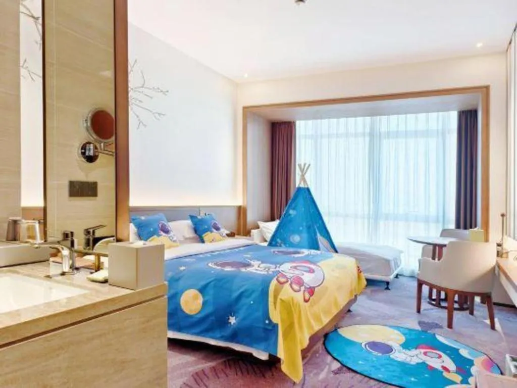 Bed in Fliport Garden Hotel Xiamen Airport