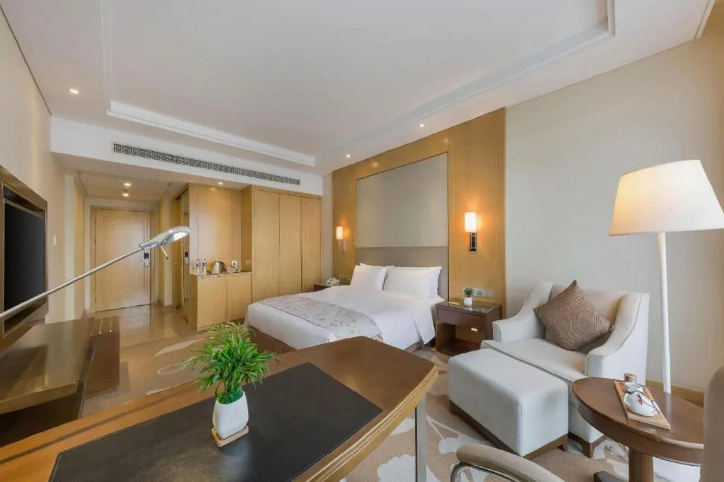 Bed in Fliport Garden Hotel Xiamen Airport