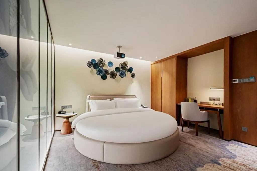 Bed in Fliport Garden Hotel Xiamen Airport