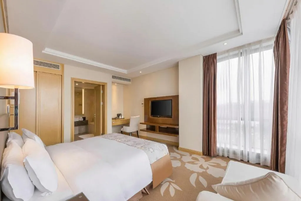 Bed in Fliport Garden Hotel Xiamen Airport