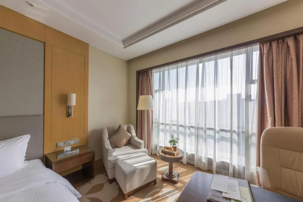 Bed in Fliport Garden Hotel Xiamen Airport