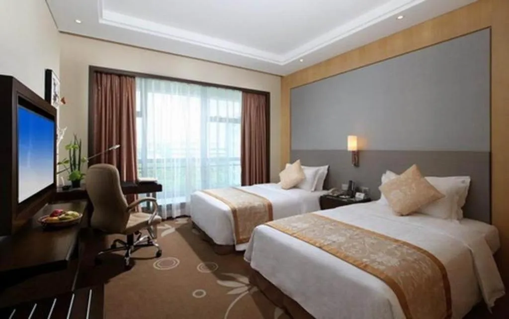 Bed in Fliport Garden Hotel Xiamen Airport