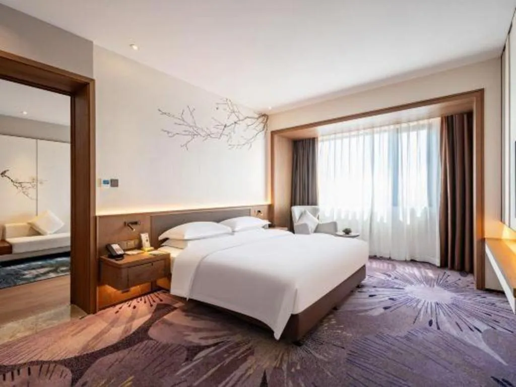 Bed in Fliport Garden Hotel Xiamen Airport