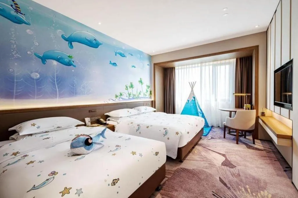 Bed in Fliport Garden Hotel Xiamen Airport