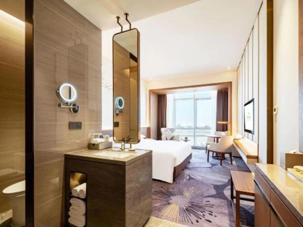 Bed in Fliport Garden Hotel Xiamen Airport