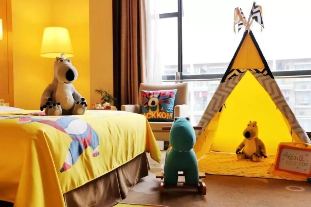 Bed in Fliport Garden Hotel Xiamen Airport