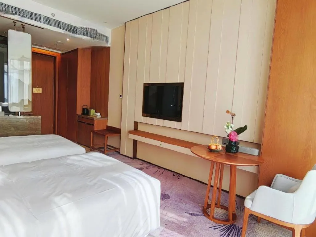 Bed in Fliport Garden Hotel Xiamen Airport