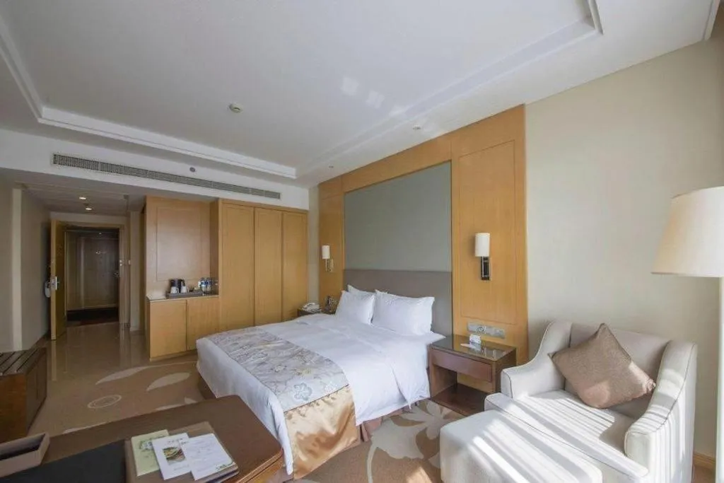Bed in Fliport Garden Hotel Xiamen Airport