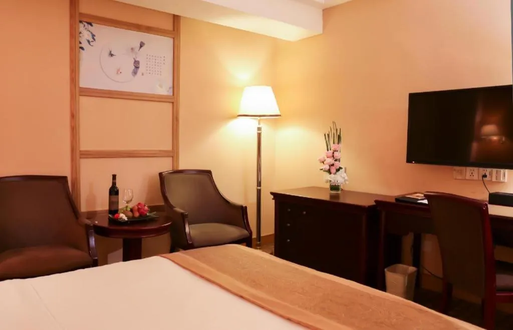 Bed in Fliport Garden Hotel Xiamen Airport