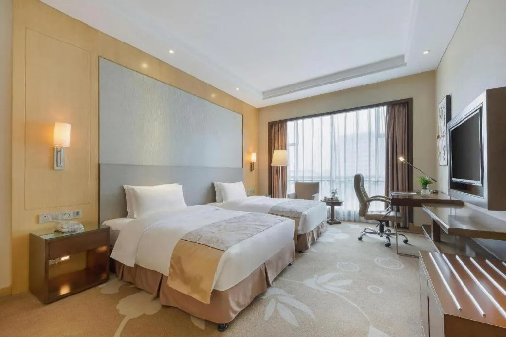 Bed in Fliport Garden Hotel Xiamen Airport