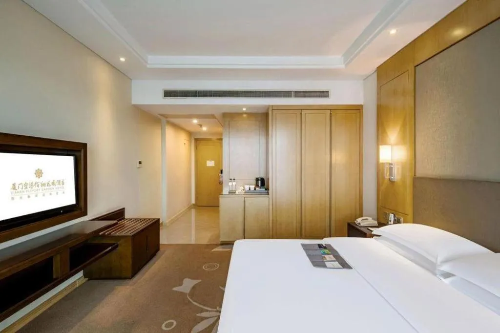 Bed in Fliport Garden Hotel Xiamen Airport