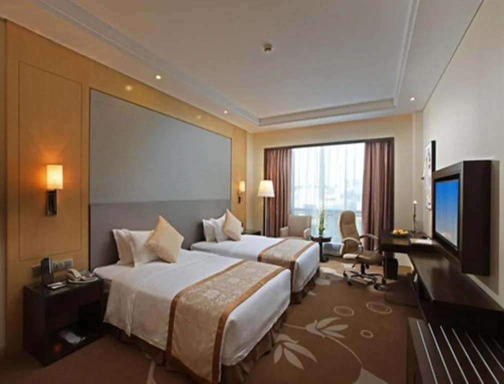 Bed in Fliport Garden Hotel Xiamen Airport