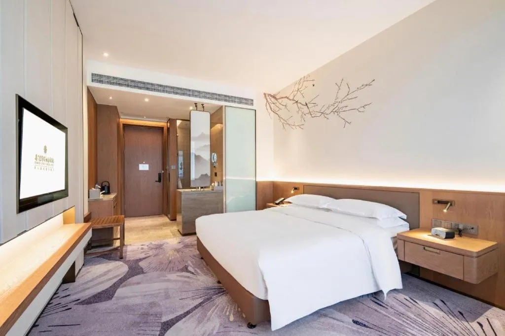 Bed in Fliport Garden Hotel Xiamen Airport