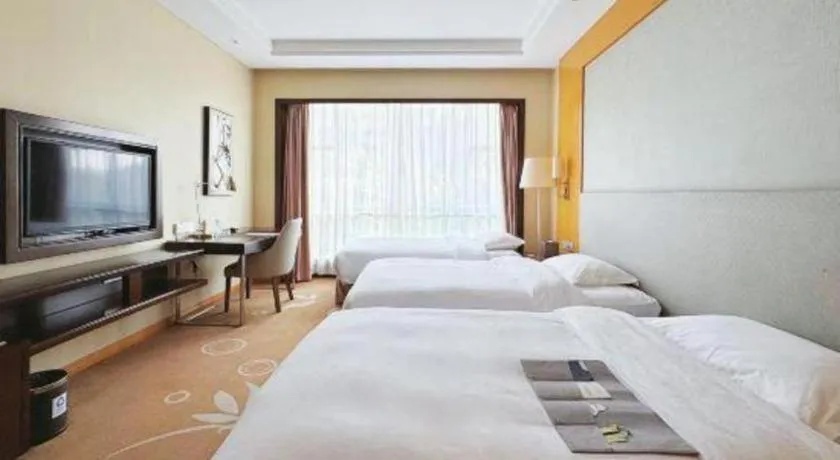 Bed in Fliport Garden Hotel Xiamen Airport