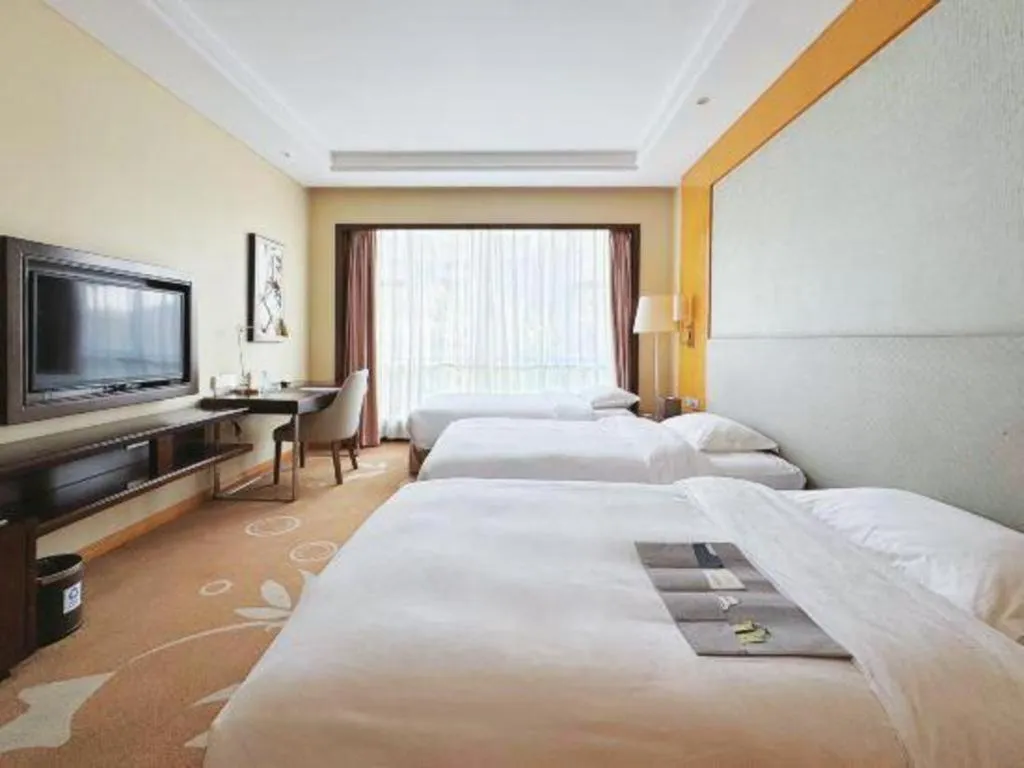 Bed in Fliport Garden Hotel Xiamen Airport