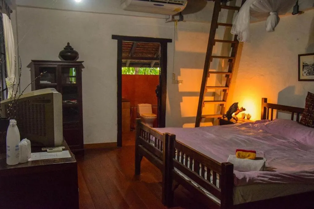 Bed in Baan Gong Kham Hotel