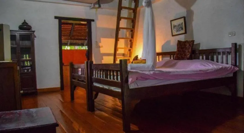 Bed in Baan Gong Kham Hotel