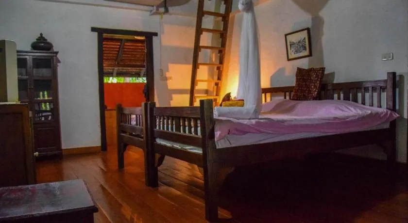 Bed in Baan Gong Kham Hotel